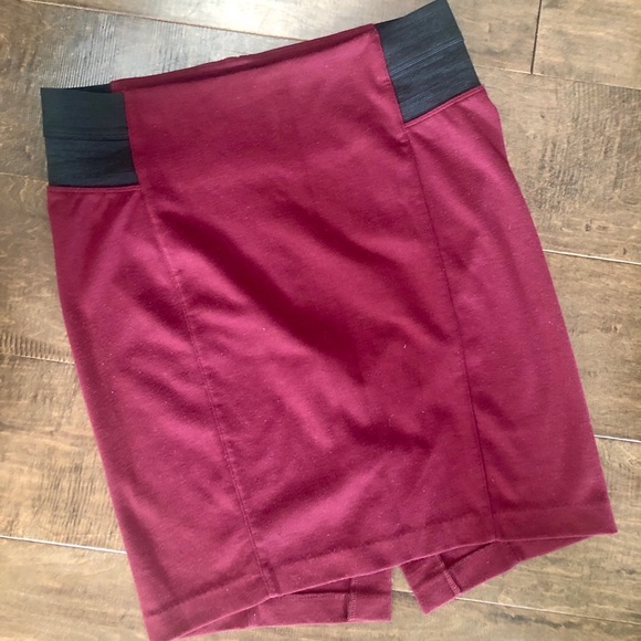Garnet Maternity Pencil Skirt - Picture 1 of 2